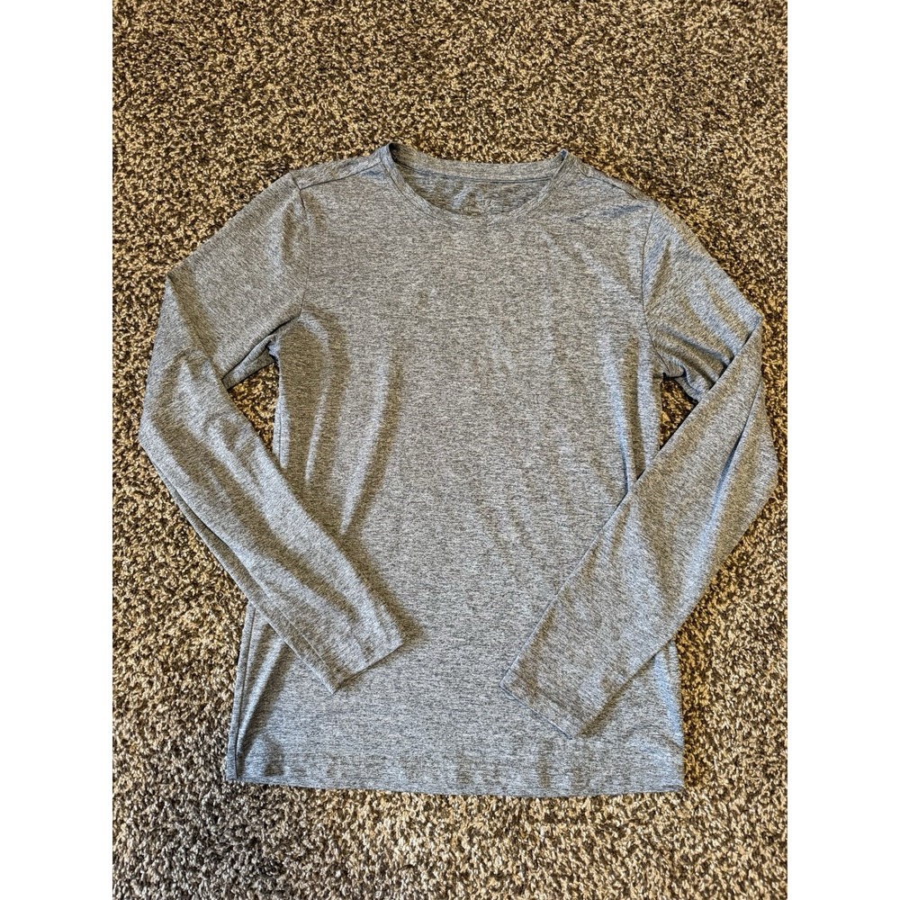 Bestee Maevn Women Gray Long Sleeve Scrub Undershirt Base Layer Small